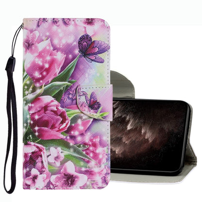 Coloured Drawing Pattern Leather Phone Case, For Xiaomi Redmi 10, For Xiaomi Redmi K40, For Xiaomi Redmi Note 10 Pro 5G