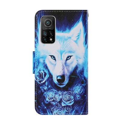 Coloured Drawing Pattern Leather Phone Case, For Xiaomi Mi 10T / 10T Pro, For Xiaomi Mi 10T Lite, For Xiaomi Mi 11T