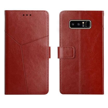Y Stitching Horizontal Flip Leather Phone Case, For Samsung Galaxy A03S, For Samsung Galaxy J2 Prime, For Samsung Galaxy Note 8, For Samsung Galaxy S7, For Samsung Galaxy S7 Edge, For Samsung Galaxy S8, For Samsung Galaxy S8+                           ...