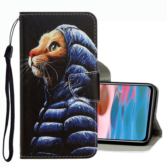 3D Colored Drawing Leather Phone Case, For Xiaomi Redmi Note 10 4G, For Xiaomi Redmi Note 10 5G, For Xiaomi Redmi Note 10 Pro
