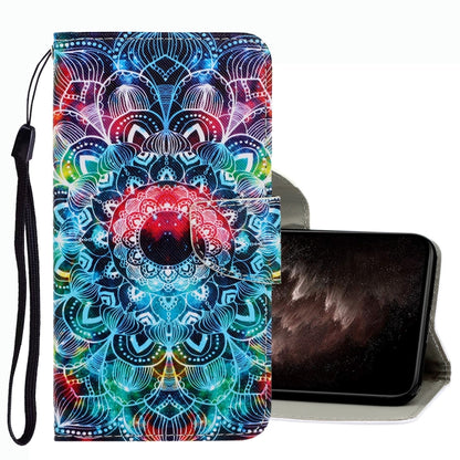 3D Colored Drawing Leather Phone Case, For Xiaomi Mi 11T