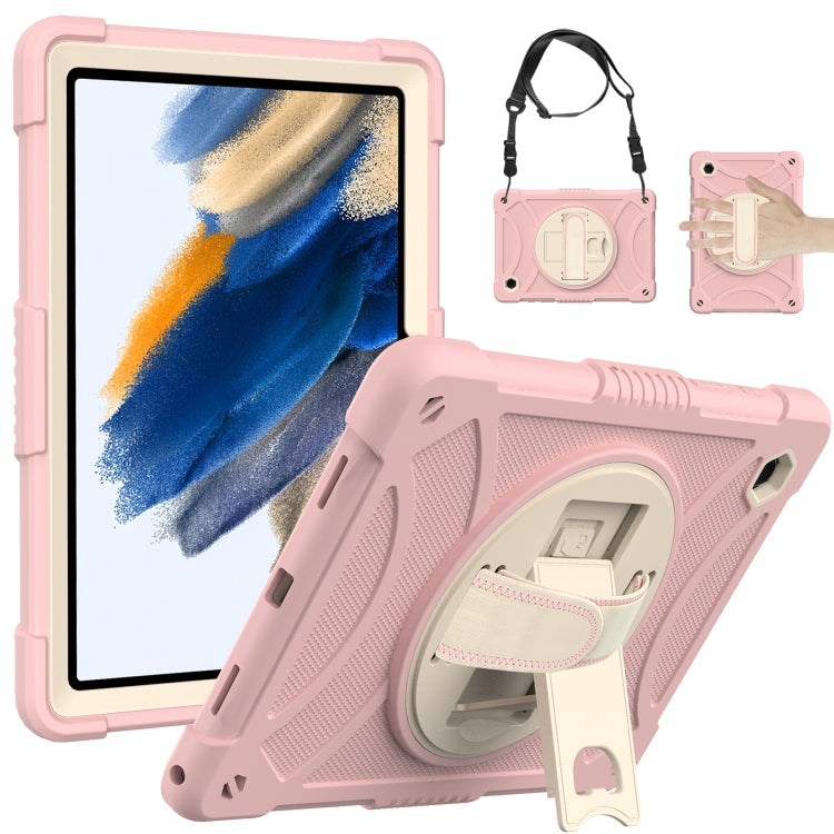 Rotary Grab Silicone + PC Tablet Case, For Samsung Galaxy Tab A8 10.5 2021