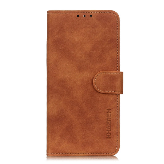 KHAZNEH Retro Texture Horizontal Flip Leather Phone Case, For Samsung Galaxy M53 5G