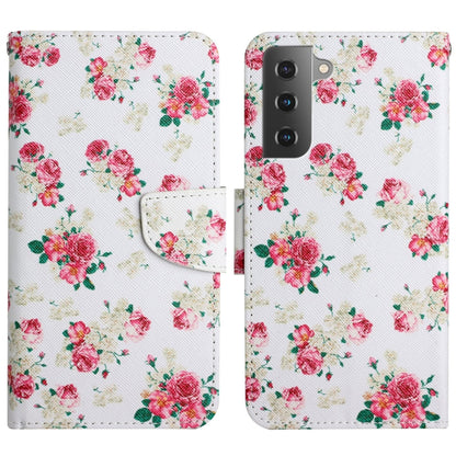 Painted Pattern Horizontal Flip Leather Phone Case, For Samsung Galaxy S22 5G, For Samsung Galaxy S22+ 5G, For Samsung Galaxy S22 Ultra 5G