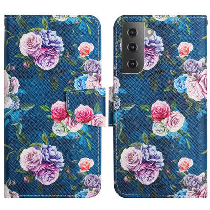 Painted Pattern Horizontal Flip Leather Phone Case, For Samsung Galaxy S22 5G, For Samsung Galaxy S22+ 5G, For Samsung Galaxy S22 Ultra 5G