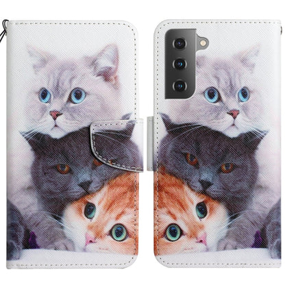 Painted Pattern Horizontal Flip Leather Phone Case, For Samsung Galaxy S22 5G, For Samsung Galaxy S22+ 5G, For Samsung Galaxy S22 Ultra 5G