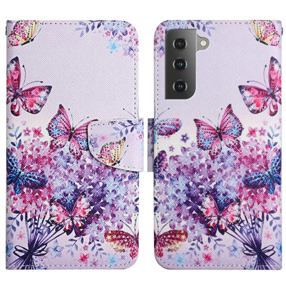 Painted Pattern Horizontal Flip Leather Phone Case, For Samsung Galaxy S22 5G, For Samsung Galaxy S22+ 5G, For Samsung Galaxy S22 Ultra 5G