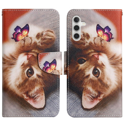 Painted Pattern Horizontal Flip Leather Phone Case, For Samsung Galaxy A13 5G, For Samsung Galaxy A53 5G, For Samsung Galaxy A33 5G