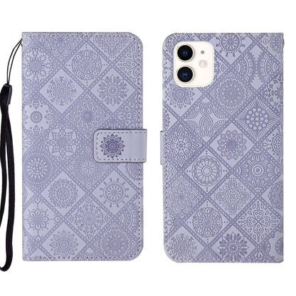 Ethnic Style Embossed Pattern Leather Phone Case, For iPhone 13, For iPhone 13 Pro, For iPhone 13 Pro Max, For iPhone 13 mini