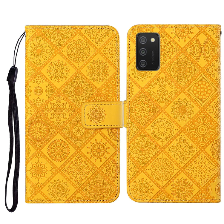 Ethnic Style Embossed Pattern Leather Phone Case, For OPPO A54, For OPPO A74 4G, For OPPO A74 5G, For OPPO A94 4G, For Samsung Galaxy A03s 164mm, For Samsung Galaxy A13 4G