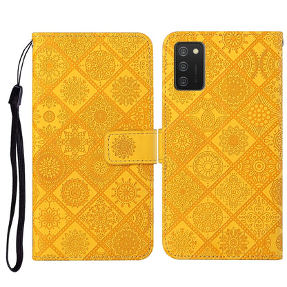 Ethnic Style Embossed Pattern Leather Phone Case, For OPPO A54, For OPPO A74 4G, For OPPO A74 5G, For OPPO A94 4G, For Samsung Galaxy A03s 164mm, For Samsung Galaxy A13 4G