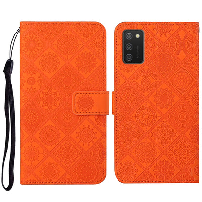 Ethnic Style Embossed Pattern Leather Phone Case, For OPPO A54, For OPPO A74 4G, For OPPO A74 5G, For OPPO A94 4G, For Samsung Galaxy A03s 164mm, For Samsung Galaxy A13 4G
