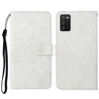 Ethnic Style Embossed Pattern Leather Phone Case, For OPPO A54, For OPPO A74 4G, For OPPO A74 5G, For OPPO A94 4G, For Samsung Galaxy A03s 164mm, For Samsung Galaxy A13 4G