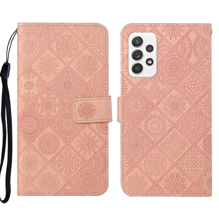 Ethnic Style Embossed Pattern Leather Phone Case, For Samsung Galaxy A13 5G, For Samsung Galaxy A22 5G, For Samsung Galaxy A22 4G, For Samsung Galaxy A23, For Samsung Galaxy A32 4G, For Samsung Galaxy A32 5G