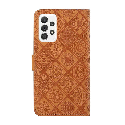 Ethnic Style Embossed Pattern Leather Phone Case, For Samsung Galaxy A33 5G, For Samsung Galaxy A52, For Samsung Galaxy A53, For Samsung Galaxy A73 5G, For Samsung Galaxy S22+ 5G, For Samsung Galaxy S22 Ultra 5G