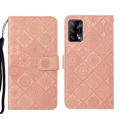 Ethnic Style Embossed Pattern Leather Phone Case, For OPPO A54, For OPPO A74 4G, For OPPO A74 5G, For OPPO A94 4G, For Samsung Galaxy A03s 164mm, For Samsung Galaxy A13 4G