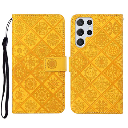Ethnic Style Embossed Pattern Leather Phone Case, For Samsung Galaxy A33 5G, For Samsung Galaxy A52, For Samsung Galaxy A53, For Samsung Galaxy A73 5G, For Samsung Galaxy S22+ 5G, For Samsung Galaxy S22 Ultra 5G