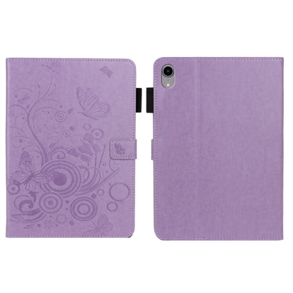 Embossed Butterfly Pattern Smart Leather Tablet Case, For iPad Pro 11 inch 2020 / 2018, For iPad mini 2024 / mini 6