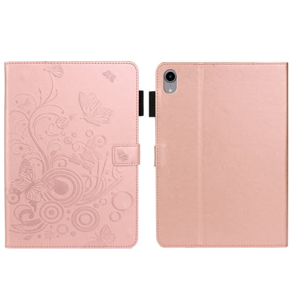 Embossed Butterfly Pattern Smart Leather Tablet Case, For iPad Pro 11 inch 2020 / 2018, For iPad mini 2024 / mini 6
