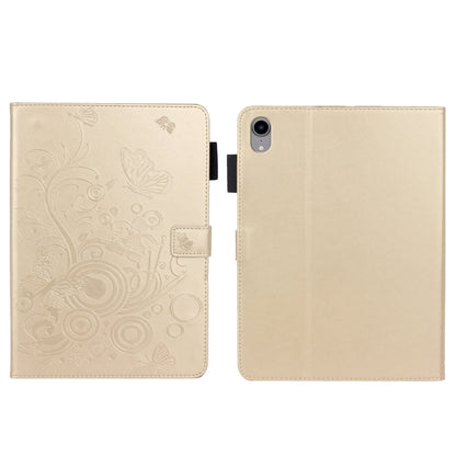 Embossed Butterfly Pattern Smart Leather Tablet Case, For iPad Pro 11 inch 2020 / 2018, For iPad mini 2024 / mini 6