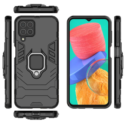 PC + TPU Shockproof Protective Phone Case with Magnetic Ring Holder, For Samsung Galaxy M33 5G India