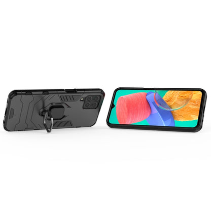 PC + TPU Shockproof Protective Phone Case with Magnetic Ring Holder, For Samsung Galaxy M33 5G India