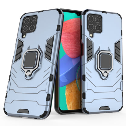 PC + TPU Shockproof Protective Phone Case with Magnetic Ring Holder, For Samsung Galaxy M33 5G India