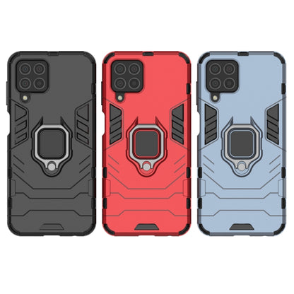 PC + TPU Shockproof Protective Phone Case with Magnetic Ring Holder, For Samsung Galaxy M33 5G India