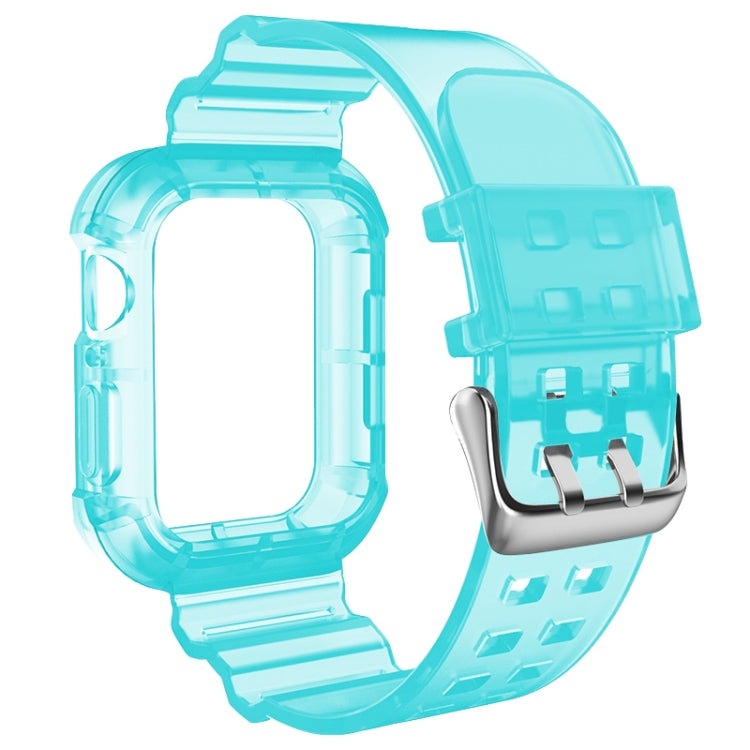Transparent Watch Band For Apple Watch Series 8&7 45mm / SE 2&6&SE&5&4 44mm / 3&2&1 42mm(Transparent Brown), 7 41mm / 6&SE&5&4 40mm / 3&2&1 38mm, 7 45mm / 6&SE&5&4 44mm / 3&2&1 42mm