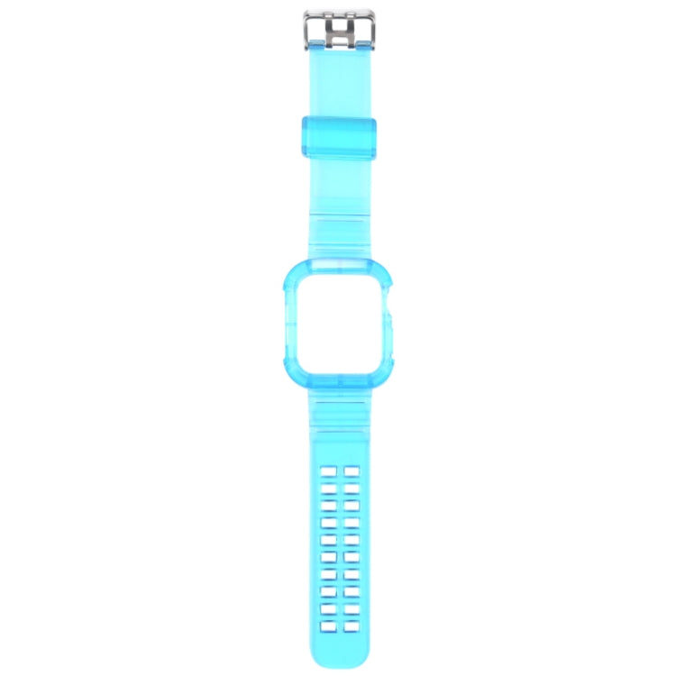 Transparent Watch Band For Apple Watch Series 8&7 45mm / SE 2&6&SE&5&4 44mm / 3&2&1 42mm(Transparent Brown), 7 41mm / 6&SE&5&4 40mm / 3&2&1 38mm, 7 45mm / 6&SE&5&4 44mm / 3&2&1 42mm