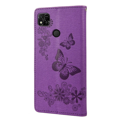 Butterfly Embossed Leather Phone Case, For Xiaomi Redmi 10A, For Xiaomi Redmi 10C, For Samsung Galaxy M23 5G, For Samsung Galaxy M53 5G