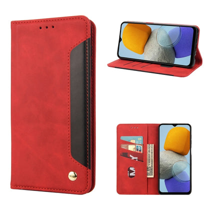 Skin Feel Splicing Leather Phone Case, For Xiaomi Redmi 10A, For Xiaomi Redmi 10C, For Samsung Galaxy M23 5G, For Samsung Galaxy M53 5G