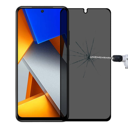 Full Cover Anti-peeping Tempered Glass Film For Samsung Galaxy A12, For Xiaomi Redmi Note 4G / 5G(1 PC), For Xiaomi Redmi Note 10 Pro(1 PC), For Xiaomi Poco X3 Pro(1 PC), For Xiaomi Poco F3(1 PC), For Xiaomi Poco M3 Pro(1 PC), For Xiaomi Poco F3 GT(1 P...