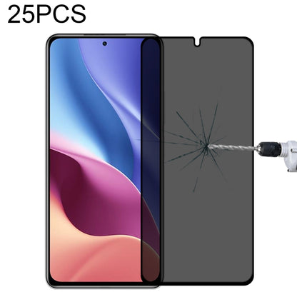 25 PCS Full Cover Anti-peeping Tempered Glass Film For Samsung Galaxy A12, For Xiaomi Redmi Note 4G / 5G(25 PCS), For Xiaomi Redmi Note 10 Pro(25 PCS), For Xiaomi Poco X3 Pro(25 PCS), For Xiaomi Poco F3(25 PCS), For Xiaomi Poco M3 Pro(25 PCS)          ...
