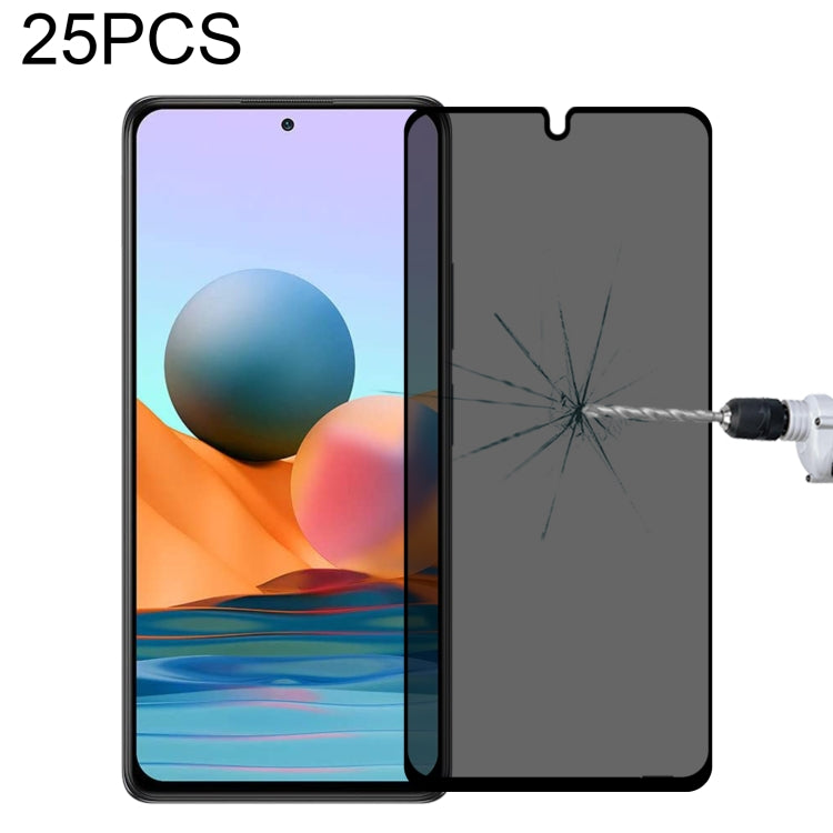 25 PCS Full Cover Anti-peeping Tempered Glass Film For Samsung Galaxy A12, For Xiaomi Redmi Note 4G / 5G(25 PCS), For Xiaomi Redmi Note 10 Pro(25 PCS), For Xiaomi Poco X3 Pro(25 PCS), For Xiaomi Poco F3(25 PCS), For Xiaomi Poco M3 Pro(25 PCS)          ...