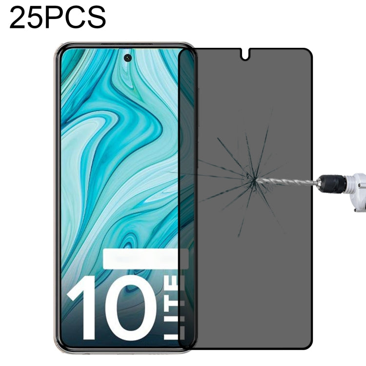 25 PCS Full Cover Anti-peeping Tempered Glass Film For Samsung Galaxy A12, For Xiaomi Redmi Note 4G / 5G(25 PCS), For Xiaomi Redmi Note 10 Pro(25 PCS), For Xiaomi Poco X3 Pro(25 PCS), For Xiaomi Poco F3(25 PCS), For Xiaomi Poco M3 Pro(25 PCS)          ...