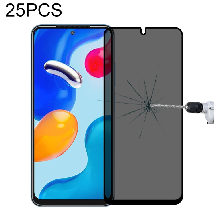 25 PCS Full Cover Anti-peeping Tempered Glass Film For Samsung Galaxy A12, For Xiaomi Redmi Note 4G / 5G(25 PCS), For Xiaomi Redmi Note 10 Pro(25 PCS), For Xiaomi Poco X3 Pro(25 PCS), For Xiaomi Poco F3(25 PCS), For Xiaomi Poco M3 Pro(25 PCS)          ...