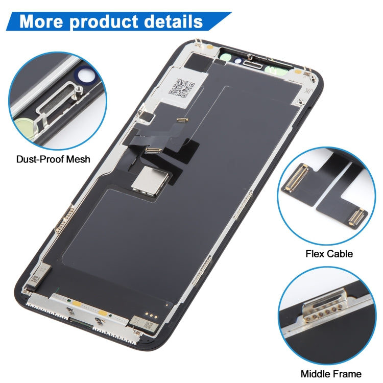 JK inell Material LCD Screen For iPhone XS Max, For iPhone XS Max(JK inell), For iPhone 11 Pro(JK inell), For iPhone 11 Pro Max(JK inell), For iPhone 12 / 12 Pro(JK inell)