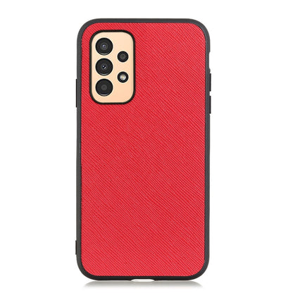 Cross Texture Genuine Leather Phone Case, For Samsung Galaxy A13 4G, For Samsung Galaxy M23 / F23 5G