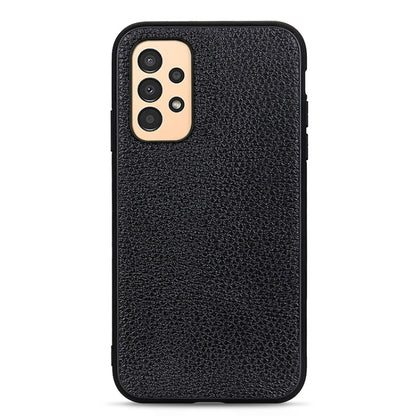 Litchi Texture Genuine Leather Phone Case, For Samsung Galaxy A13 4G, For Samsung Galaxy M23 / F23 5G