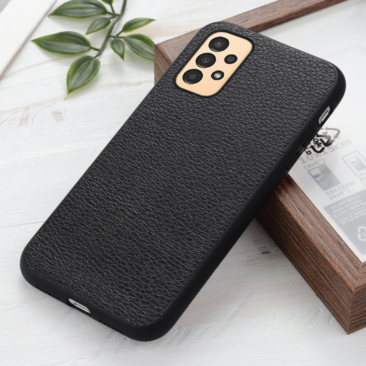 Litchi Texture Genuine Leather Phone Case, For Samsung Galaxy A13 4G, For Samsung Galaxy M23 / F23 5G