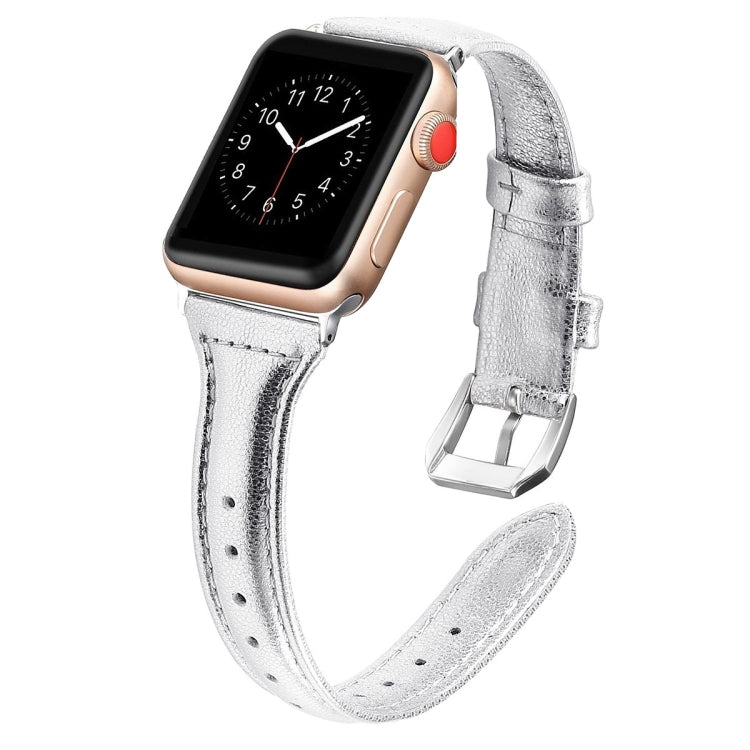 Genuine Leather Watch Band For Apple Watch Series, 7 45mm / 6&SE&5&4 44mm / 3&2&1 42mm, 7 41mm / 6&SE&5&4 40mm / 3&2&1 38mm, For Apple Watch Ultra 49mm&Watch Ultra 2 49mm, For Apple Watch Series 9&8&7 41mm