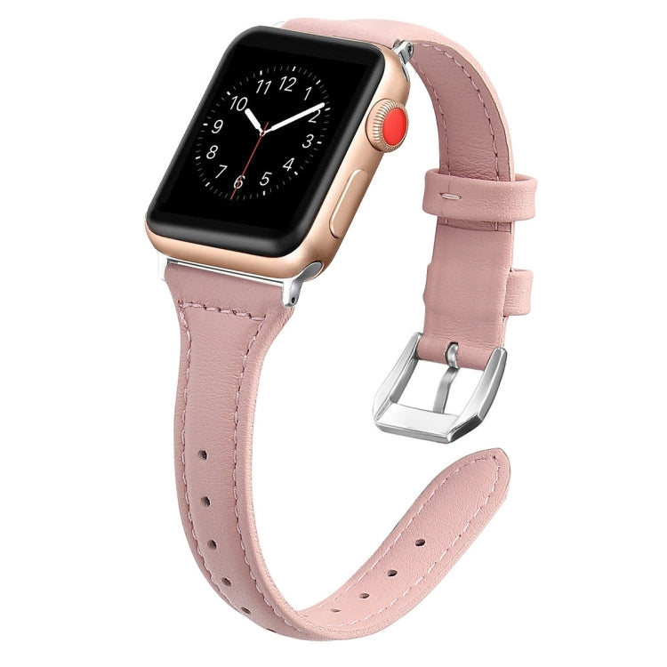 Genuine Leather Watch Band For Apple Watch Series, 7 45mm / 6&SE&5&4 44mm / 3&2&1 42mm, 7 41mm / 6&SE&5&4 40mm / 3&2&1 38mm, For Apple Watch Ultra 49mm&Watch Ultra 2 49mm, For Apple Watch Series 9&8&7 41mm