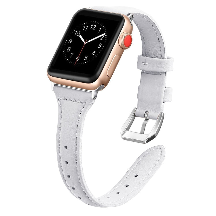 Genuine Leather Watch Band For Apple Watch Series, 7 45mm / 6&SE&5&4 44mm / 3&2&1 42mm, 7 41mm / 6&SE&5&4 40mm / 3&2&1 38mm, For Apple Watch Ultra 49mm&Watch Ultra 2 49mm, For Apple Watch Series 9&8&7 41mm