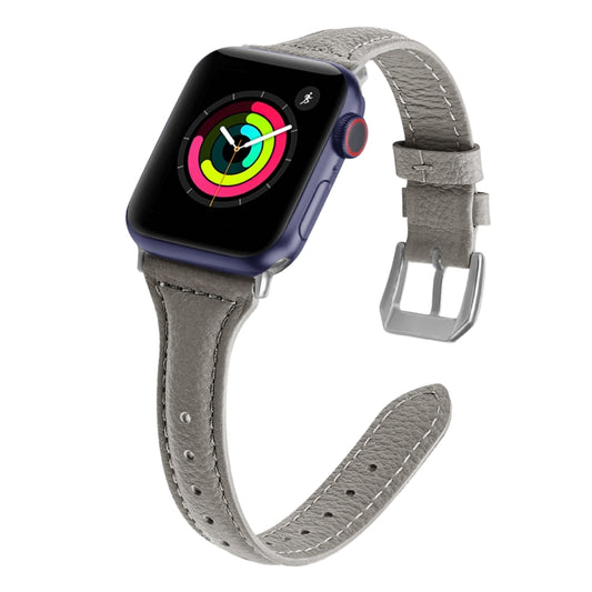 Genuine Leather Watch Band For Apple Watch Series, 7 45mm / 6&SE&5&4 44mm / 3&2&1 42mm, 7 41mm / 6&SE&5&4 40mm / 3&2&1 38mm, For Apple Watch Ultra 49mm&Watch Ultra 2 49mm, For Apple Watch Series 9&8&7 41mm