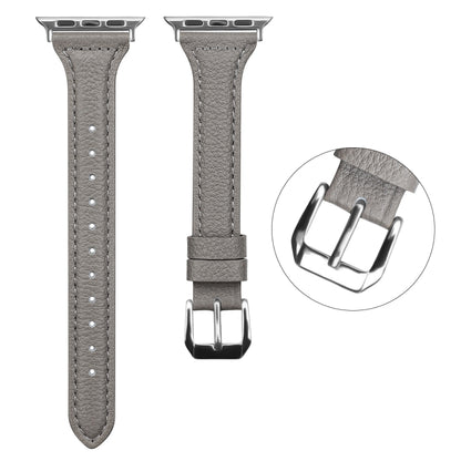 Genuine Leather Watch Band For Apple Watch Series, 7 45mm / 6&SE&5&4 44mm / 3&2&1 42mm, 7 41mm / 6&SE&5&4 40mm / 3&2&1 38mm, For Apple Watch Ultra 49mm&Watch Ultra 2 49mm, For Apple Watch Series 9&8&7 41mm