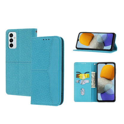 Woven Texture Stitching Magnetic PU Leather Phone Case, For Google Pixel 7, For Nokia G21 / G11, For Google Pixel 7 Pro, For Kyocera Android One S9 / Digno Sanga Edition, For Samsung Galaxy M23 / F23 5G Japanese Version, For OPPO Realme C31 4G Global  ...