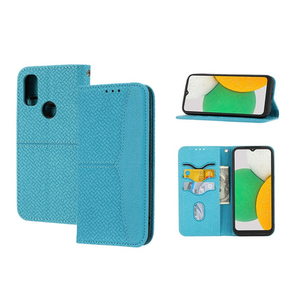 Woven Texture Stitching Magnetic PU Leather Phone Case, For Google Pixel 7, For Nokia G21 / G11, For Google Pixel 7 Pro, For Kyocera Android One S9 / Digno Sanga Edition, For Samsung Galaxy M23 / F23 5G Japanese Version, For OPPO Realme C31 4G Global  ...