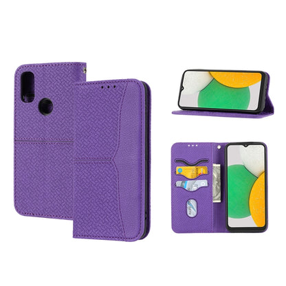 Woven Texture Stitching Magnetic PU Leather Phone Case, For Google Pixel 7, For Nokia G21 / G11, For Google Pixel 7 Pro, For Kyocera Android One S9 / Digno Sanga Edition, For Samsung Galaxy M23 / F23 5G Japanese Version, For OPPO Realme C31 4G Global  ...