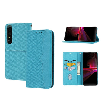 Woven Texture Stitching Magnetic PU Leather Phone Case, For Google Pixel 7, For Nokia G21 / G11, For Google Pixel 7 Pro, For Kyocera Android One S9 / Digno Sanga Edition, For Samsung Galaxy M23 / F23 5G Japanese Version, For OPPO Realme C31 4G Global  ...